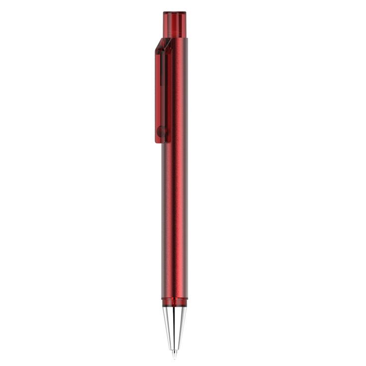 Flat Metal Clip Custom Ballpoint Pens