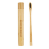 Custom Bamboo Charcoal Adult Toothbrush w/ Holder Case