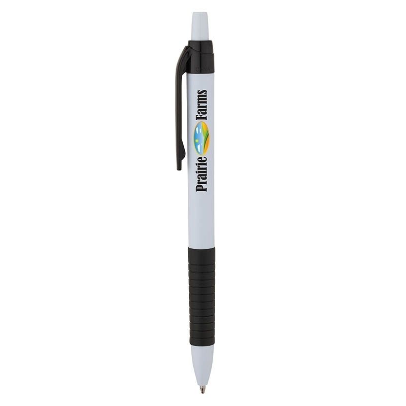 Custom Two-Tone Pen w/ Rubber Grip
